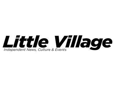 Little Village black and white logo