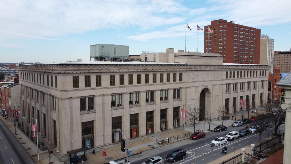 A photo of Enoch Pratt Free Library's Central Branch
